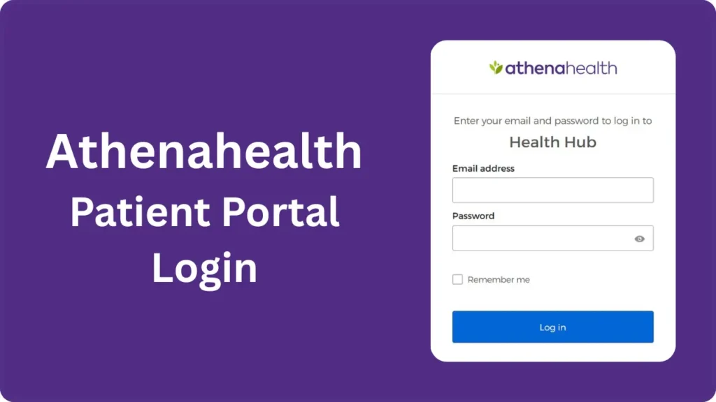 Athenahealth
Patient Portal
Login